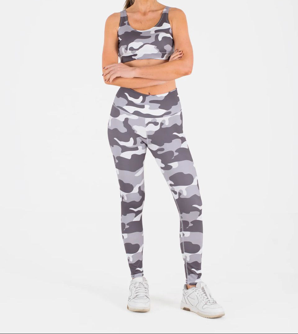 Licra Larga Militar Gris