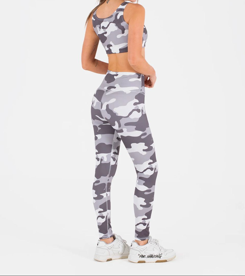 Licra Larga Militar Gris
